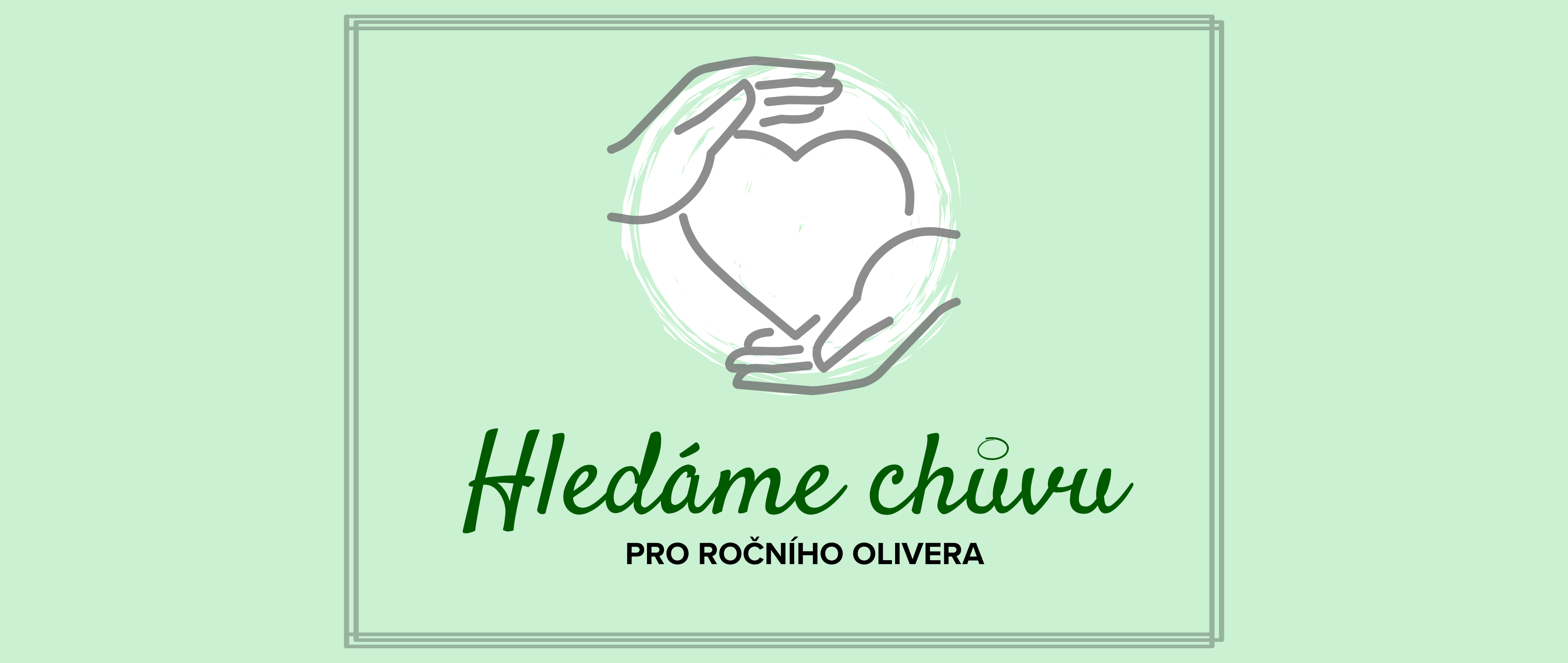 2. verze Letáčku Hledá se chůva (1040 x 440 mm)